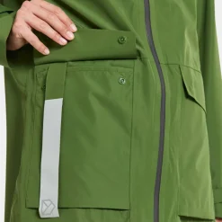 Didriksons Women's Nadja Parka Long 4 Velvet Green
