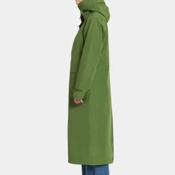 Didriksons Women's Nadja Parka Long 4 Velvet Green
