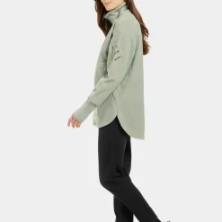 Didriksons Women's Ronja Full Zip Wilted Leaf