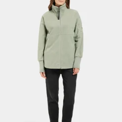 Didriksons Women's Ronja Full Zip Wilted Leaf