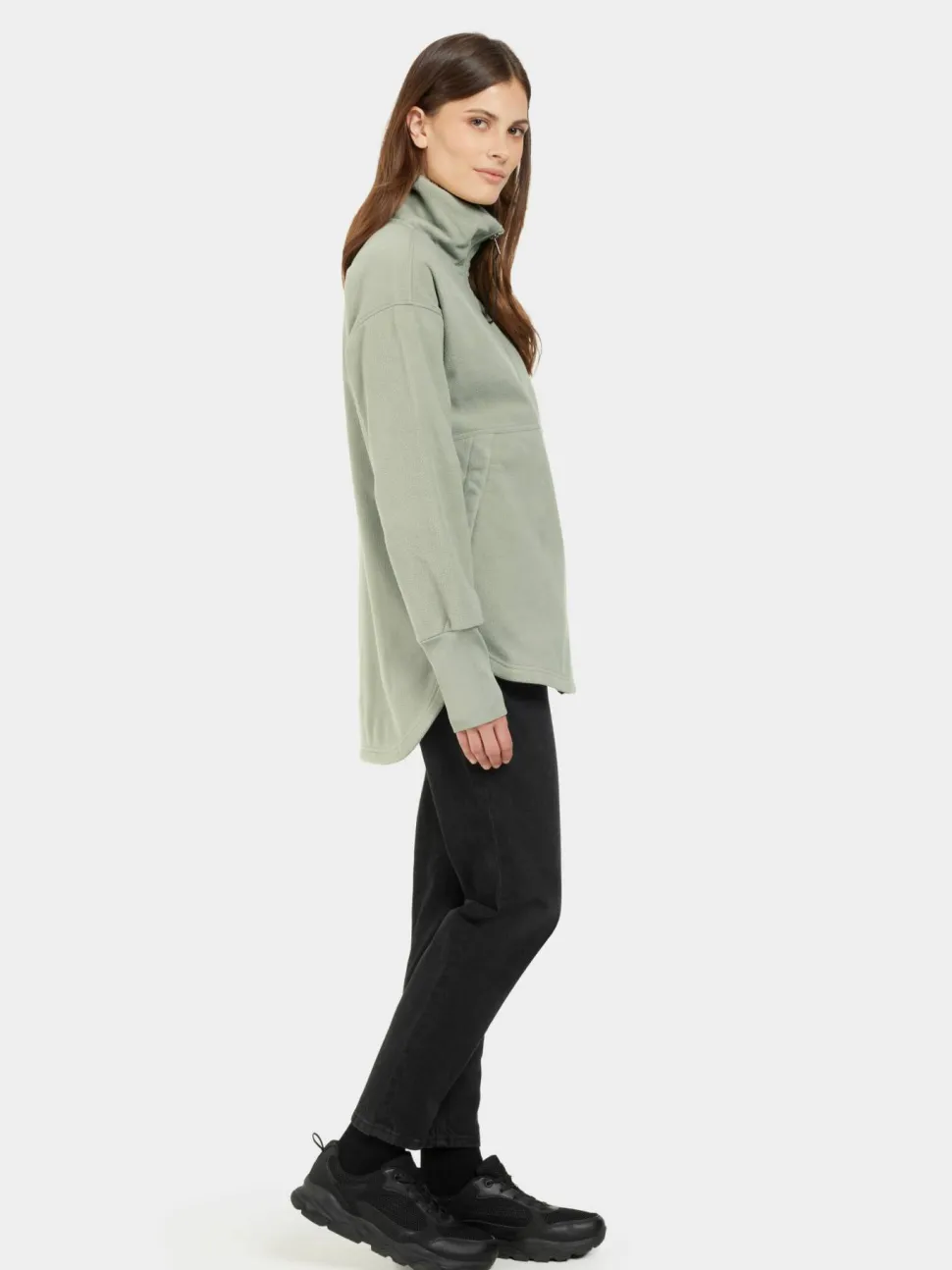 Didriksons Women's Ronja Full Zip Wilted Leaf