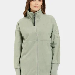 Didriksons Women's Ronja Full Zip Wilted Leaf
