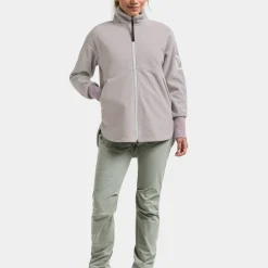 Didriksons Women's Ronja Full Zip Sunrise Mist