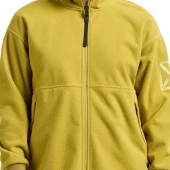 Didriksons Women's Ronja Full Zip Yellow Pollen