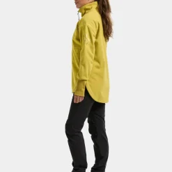 Didriksons Women's Ronja Full Zip Yellow Pollen