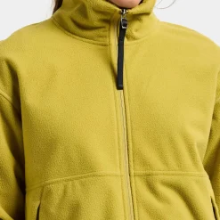 Didriksons Women's Ronja Full Zip Yellow Pollen