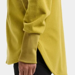 Didriksons Women's Ronja Full Zip Yellow Pollen