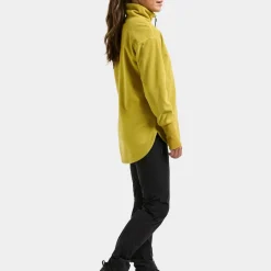 Didriksons Women's Ronja Full Zip Yellow Pollen