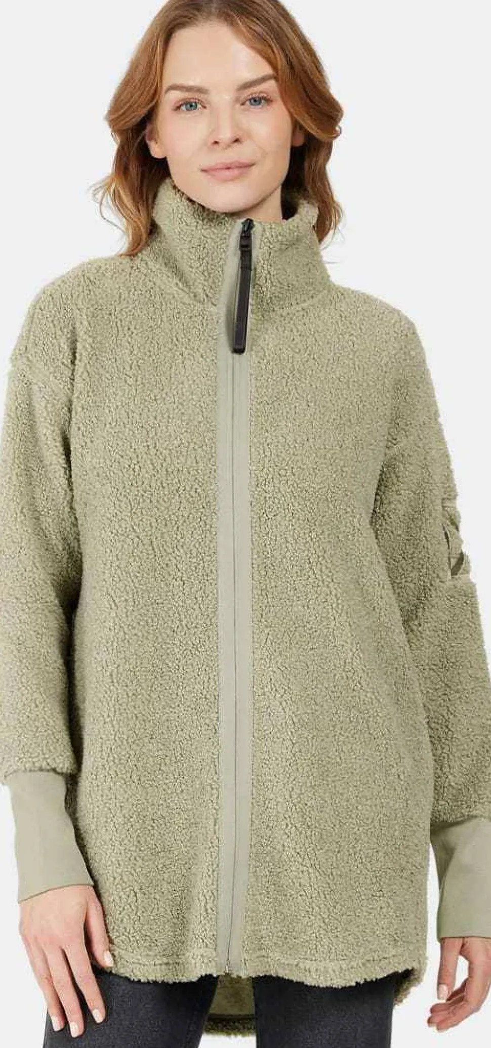 Didriksons Women's Sally Full Zip 2 Wilted Leaf