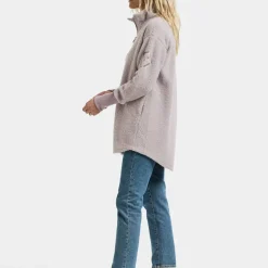 Didriksons Women's Sally Full Zip 2 Sunrise Mist