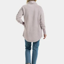 Didriksons Women's Sally Full Zip 2 Sunrise Mist