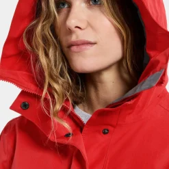 Didriksons Women's Silja Jacket Pomme Red