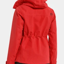 Didriksons Women's Silja Jacket Pomme Red