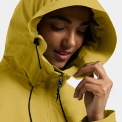 Didriksons Women's Tilde Jacket Yellow Pollen