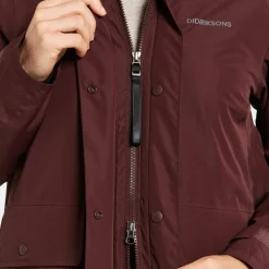 Didriksons Women's Tuva Parka Old Rust