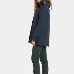 Didriksons Women's Tuva Parka Dark Night Blue