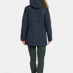 Didriksons Women's Tuva Parka Dark Night Blue