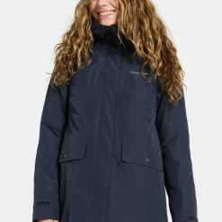 Didriksons Women's Tuva Parka Dark Night Blue
