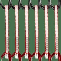 DMM Phantom Wire Quickdraw 6-Pack 18cm Matte Grey/Red