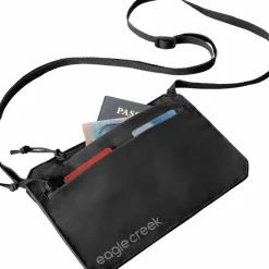 Eagle Creek Undercover RFID Neck Wallet Black