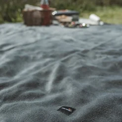 Easy Camp Heather Fleece Blanket Grey