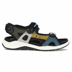Ecco Kids' Ecco X-trinsic Flat Sandal Multicolor Fir Green