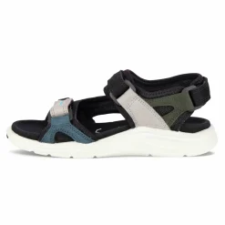 Ecco Kids' Ecco X-trinsic Flat Sandal Multicolor Fir Green