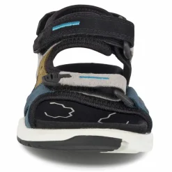 Ecco Kids' Ecco X-trinsic Flat Sandal Multicolor Fir Green