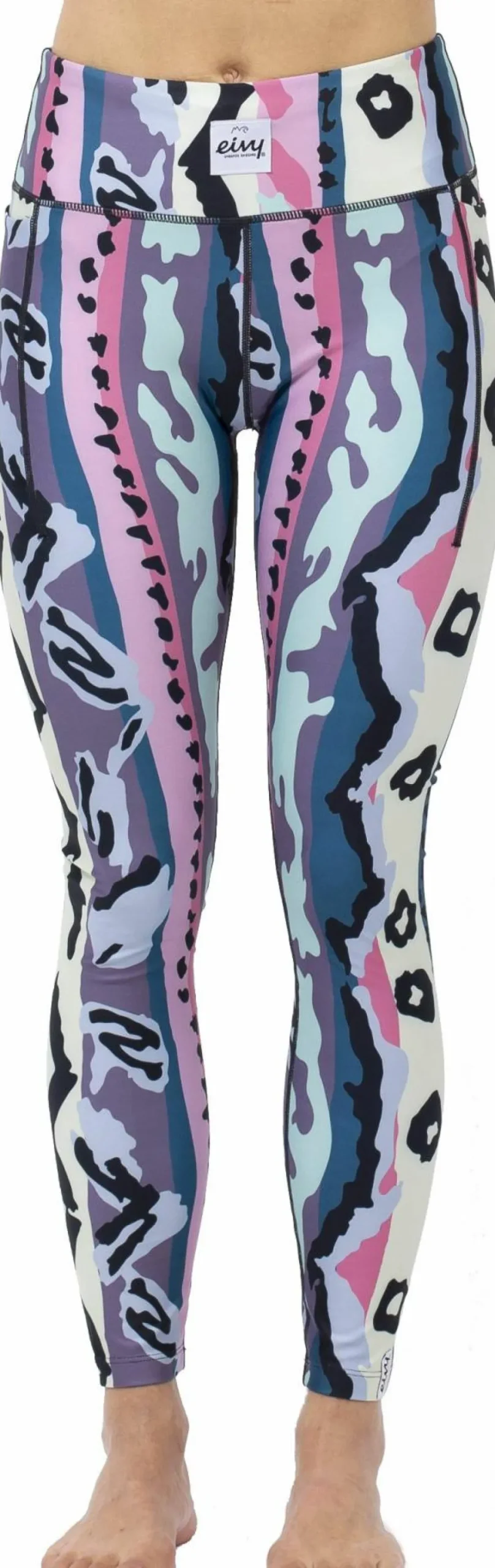 Eivy Women's Pocket Tights Retro Inka