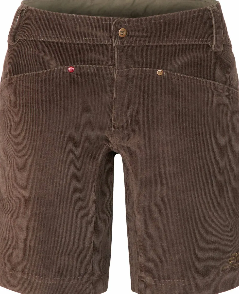 Elevenate Women's Après Cord Shorts Shiitake Brown