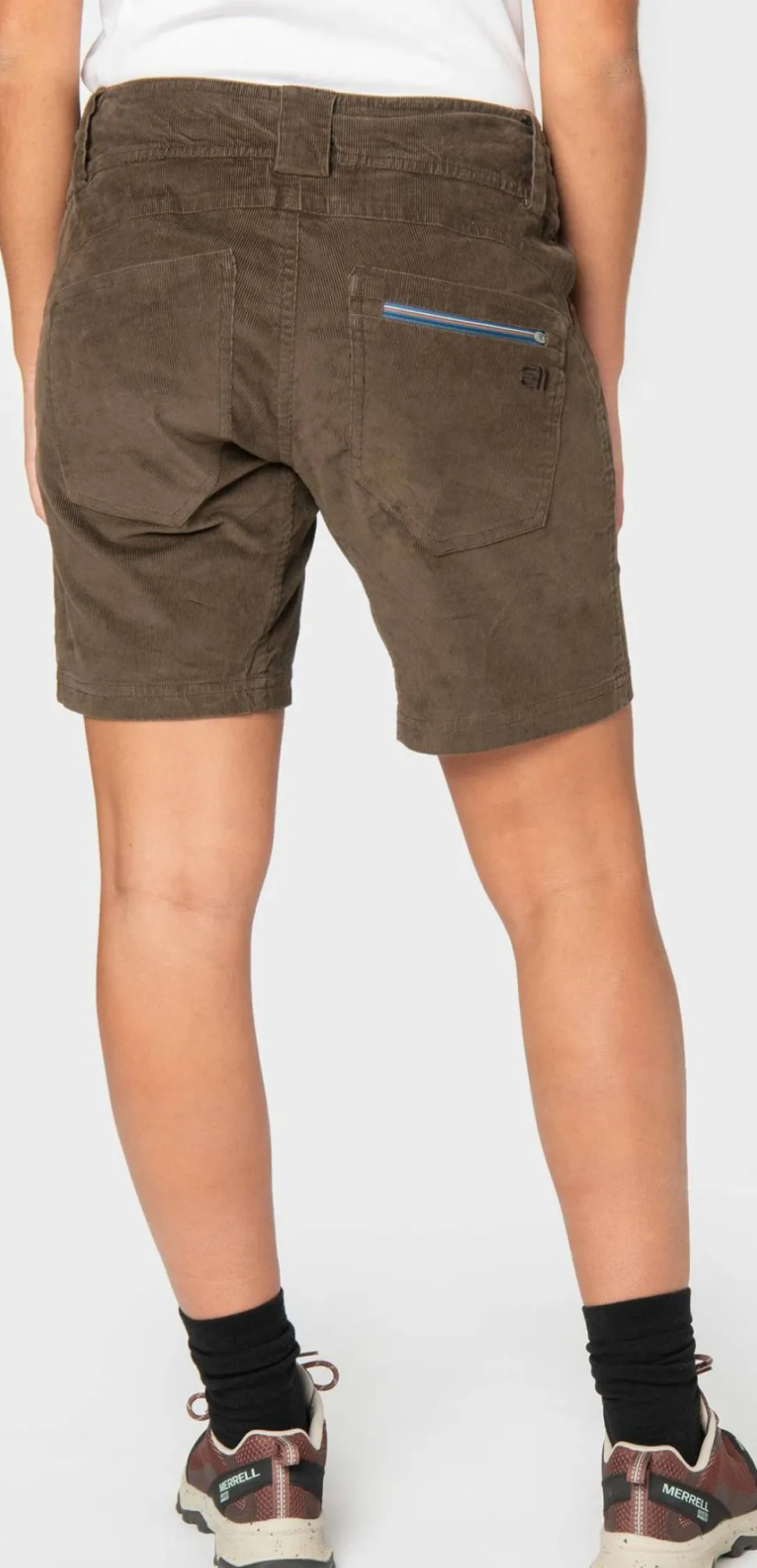Elevenate Women's Après Cord Shorts Shiitake Brown