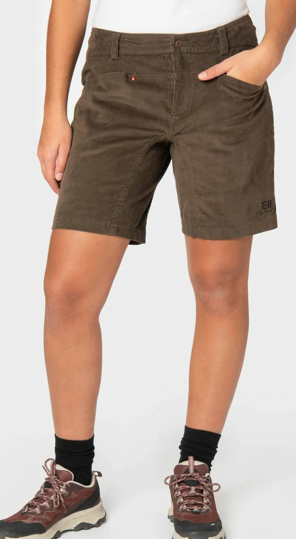 Elevenate Women's Après Cord Shorts Shiitake Brown