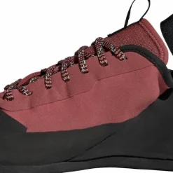 FiveTen Unisex Niad Lace Climbing Shoes Core Black/Crew Red/Acid Mint