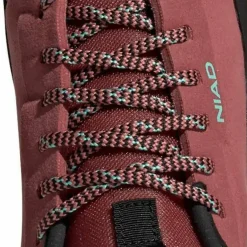 FiveTen Unisex Niad Lace Climbing Shoes Core Black/Crew Red/Acid Mint