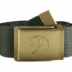 Fjällräven Canvas Brass Belt 4 cm Mountain Grey