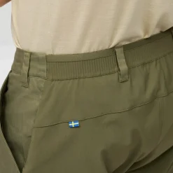 Fjällräven Men's Abisko Hybrid Trail Trousers Zip-Off Laurel Green