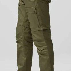 Fjällräven Men's Abisko Hybrid Trail Trousers Zip-Off Laurel Green