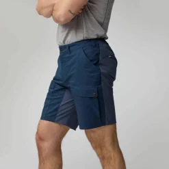 Fjällräven Men's Abisko Hybrid Trail Shorts Navy
