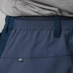 Fjällräven Men's Abisko Hybrid Trail Shorts Navy