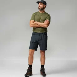 Fjällräven Men's Abisko Trail Stretch Shorts Suede Brown