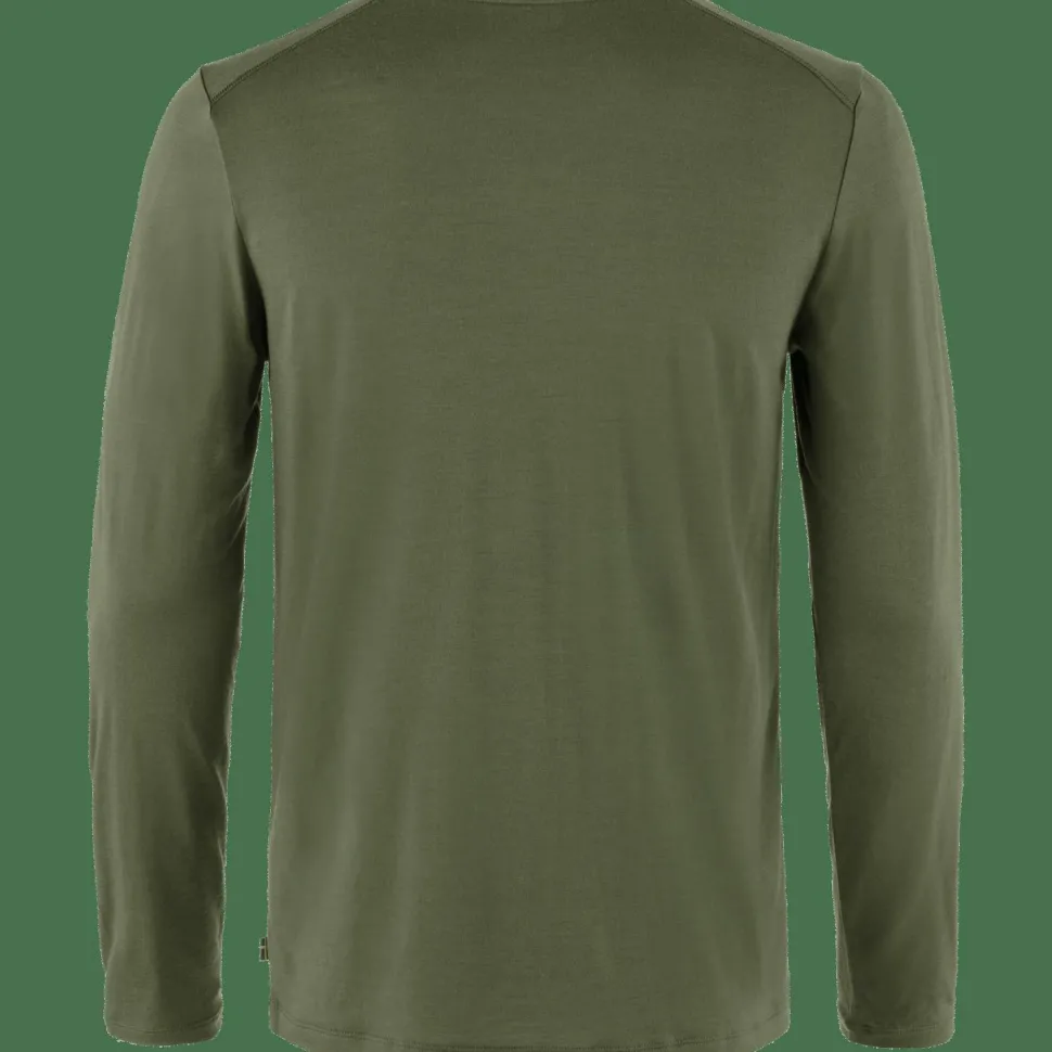 Fjällräven Men's Abisko Wool Ls Laurel Green