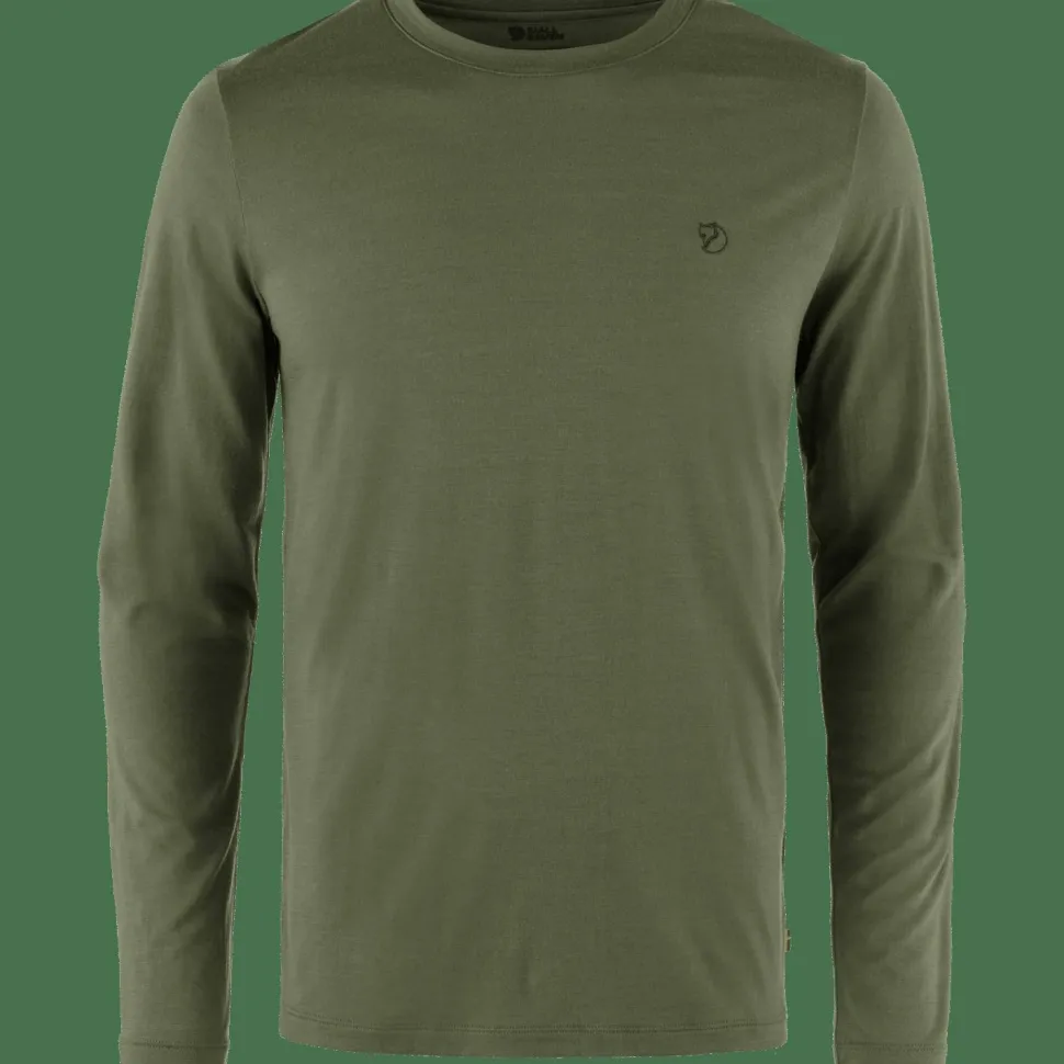 Fjällräven Men's Abisko Wool Ls Laurel Green