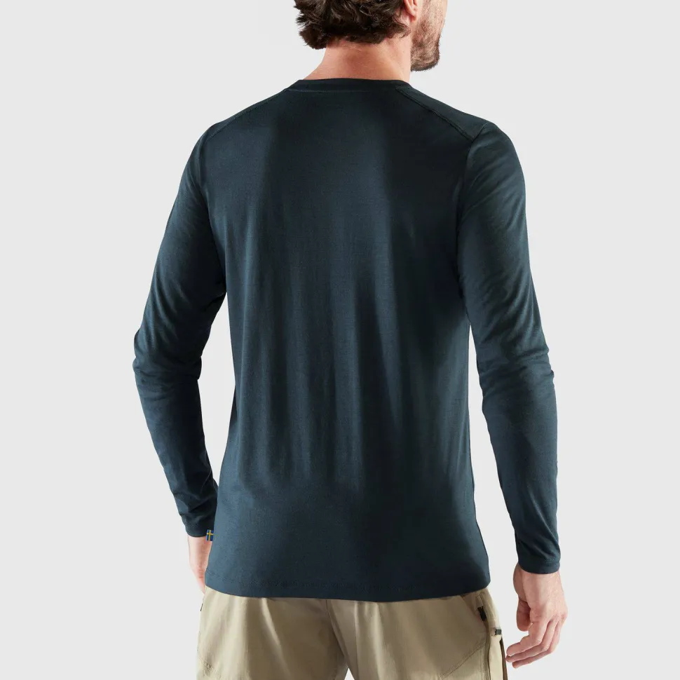 Fjällräven Men's Abisko Wool Ls Laurel Green