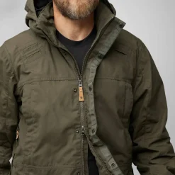 Fjällräven Men's Drev Hybrid Jacket Dark Olive