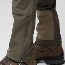 Fjällräven Men's Keb Agile Winter Trousers Deep Forest-Laurel Green