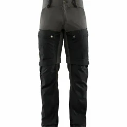 Fjällräven Men's Keb Gaiter Trousers Long Black/Stone Grey