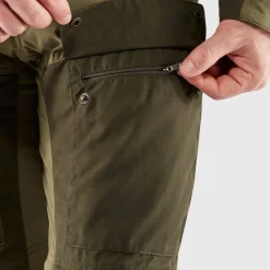 Fjällräven Men's Keb Gaiter Trousers Long Black/Stone Grey
