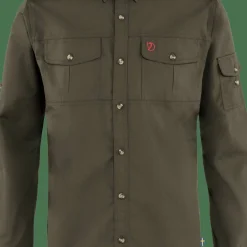 Fjällräven Men's Sarek Trekking Shirt Dark Olive