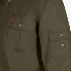 Fjällräven Men's Sarek Trekking Shirt Dark Olive