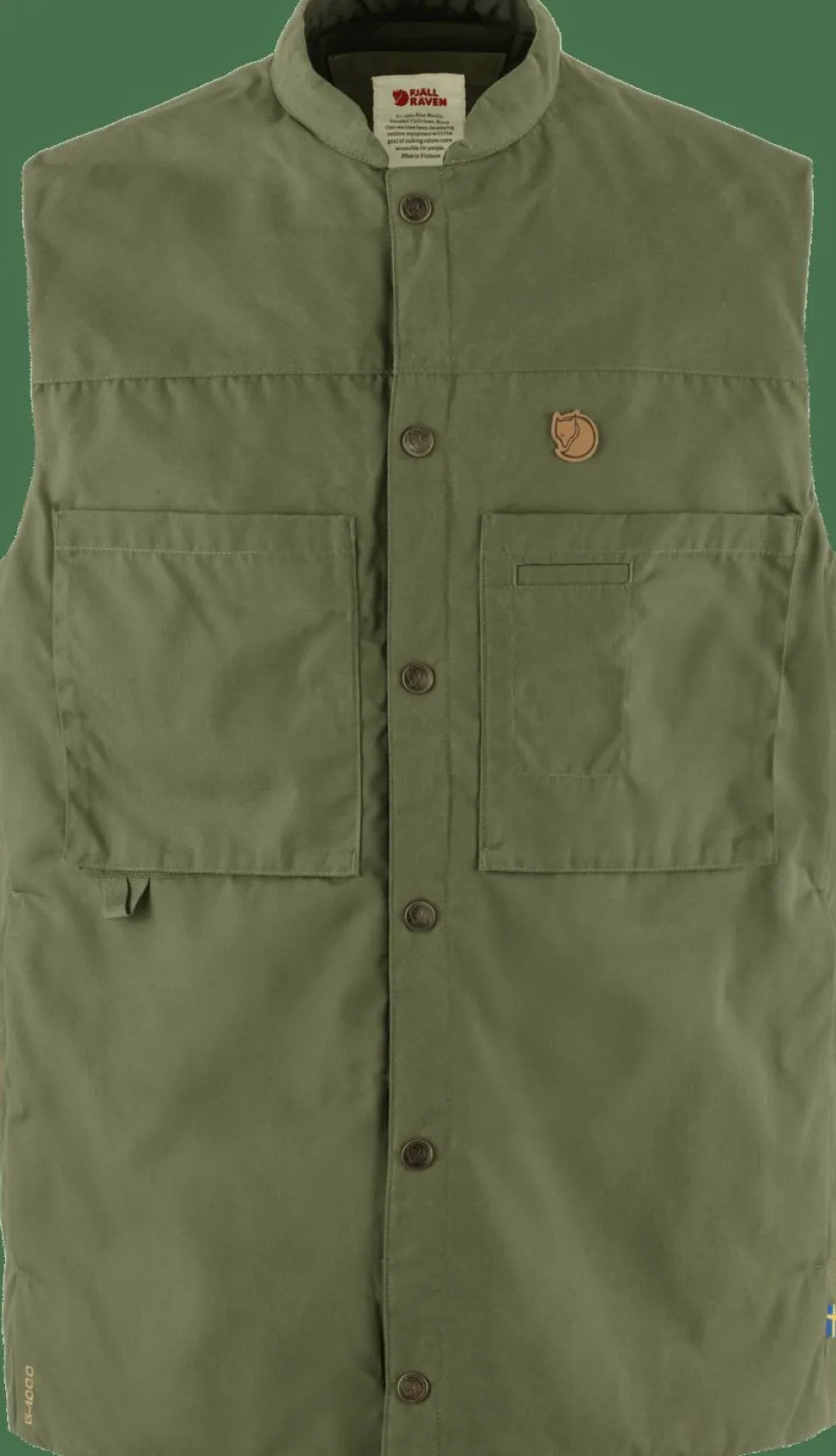 Fjällräven Men's Singi Padded Vest Laurel Green